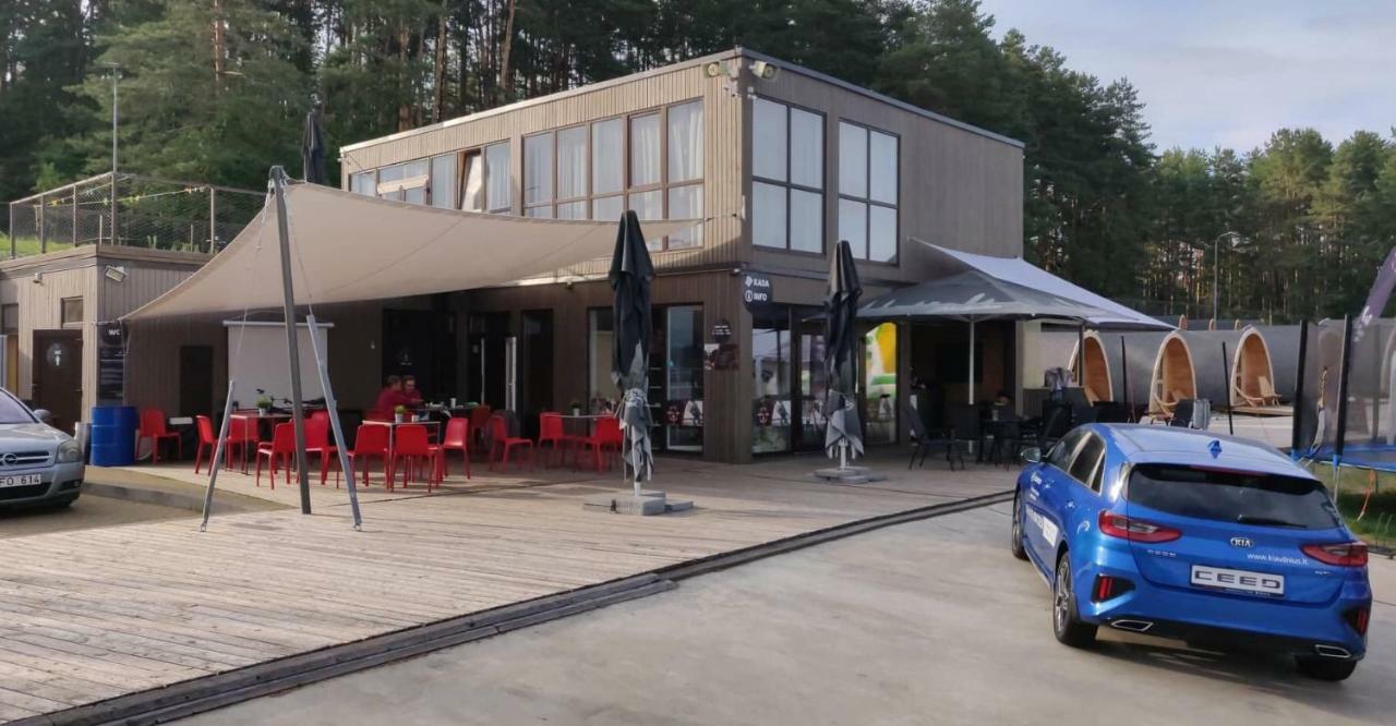 Luxury Camping Pod Zarasai Luaran gambar