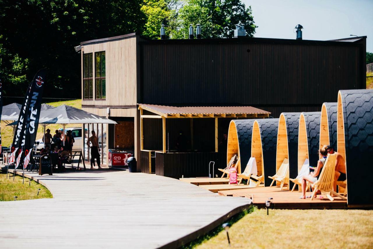 Luxury Camping Pod Zarasai Luaran gambar